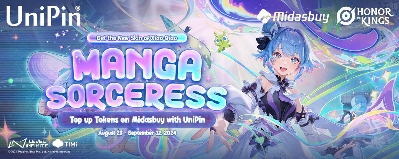 Unlock Magic and Cashback with Xiao Qiao's New Manga Sorceress Skin! (MY)